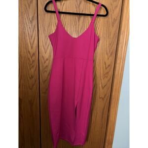 Privacy Please knee length Dress Pink Strappy Party Revolve Medium